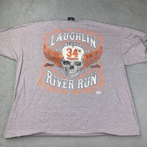 Laughlin Nevada River Run 35Th Annual 2016 T-Shirt‎ Size 2XL Used